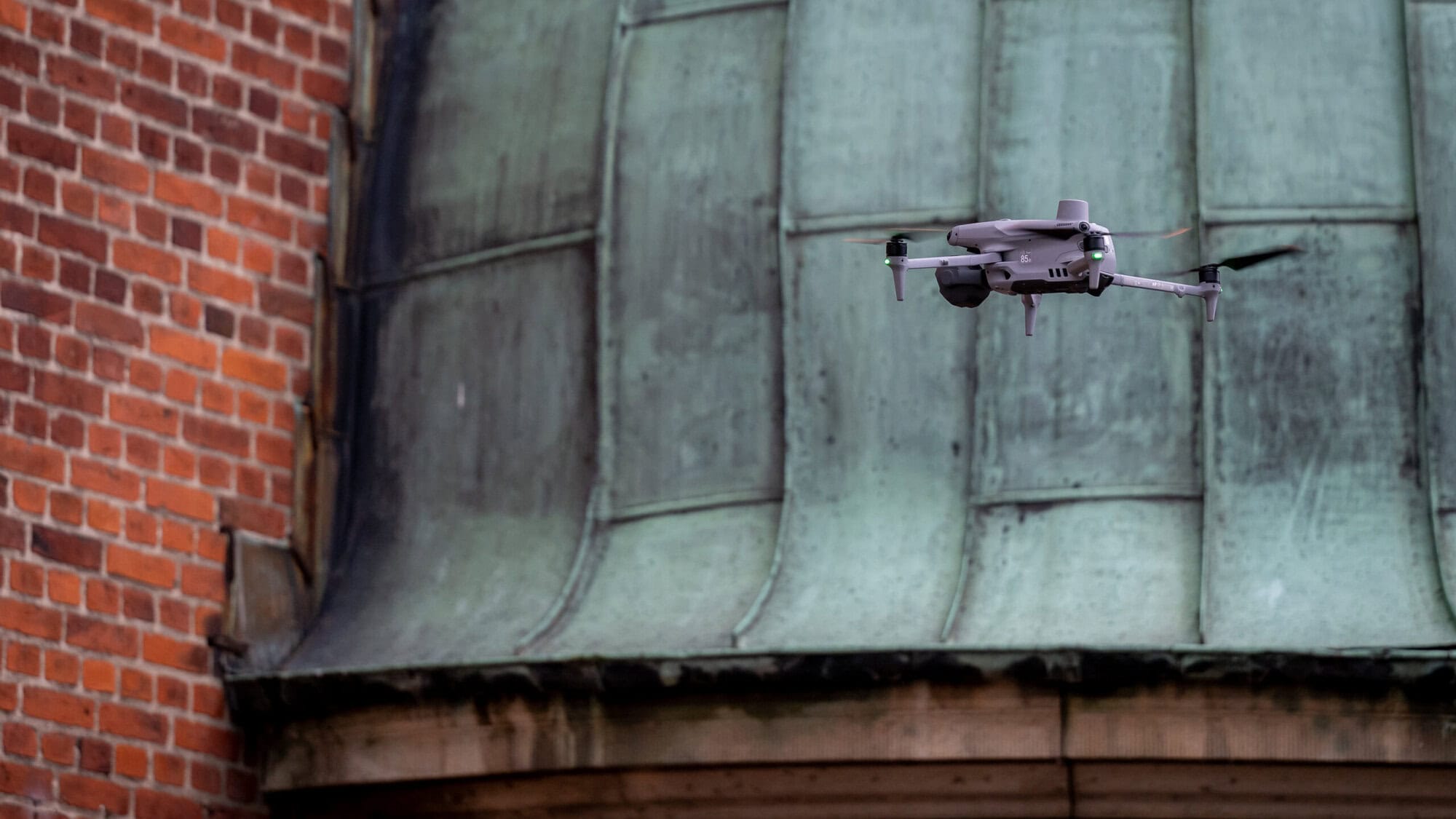 Facadeopmåling med drone